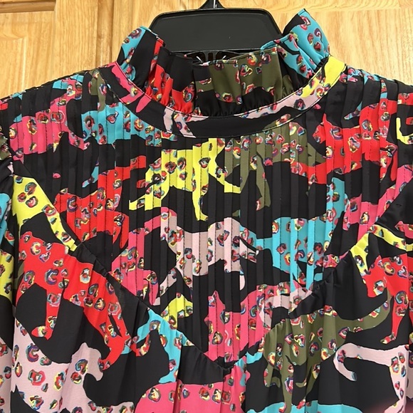 Colorful Leopard Cheetah Dress - Picture 5 of 9